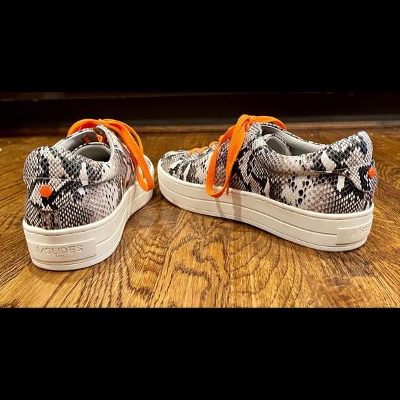 J Slides Snake Print Sneakers - Picture 3 of 5